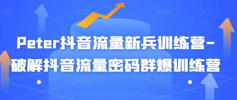 【副业项目3371期】破解抖音流量密码新人训练营（新人抖音怎么获取流量）-春生副业网 