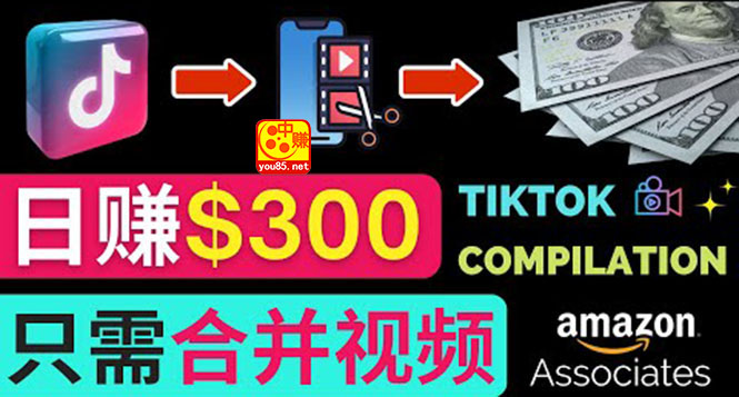 【副业项目3813期】搬运Tiktok短视频到Youtube赚钱，只需下载，合并视频，日赚300美元-春生副业网 
