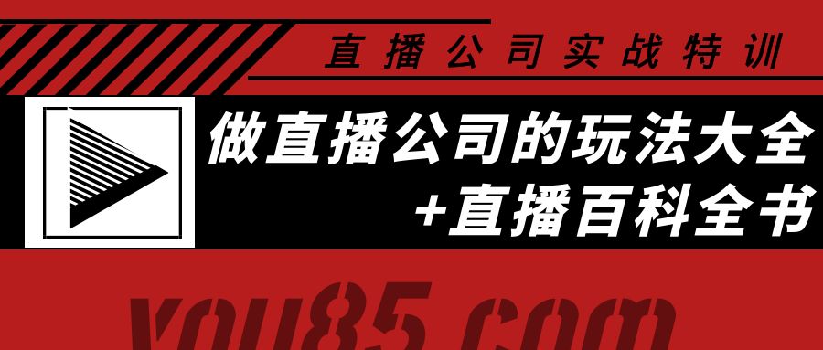 【副业项目4162期】老陈·直播公司实战特训：做直播公司的玩法大全+直播百科全书-春生副业网 