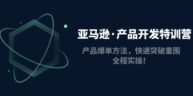 【副业项目5087期】亚马逊·产品开发特训营：产品爆单方法，快速突破重围，全程实操-春生副业网 