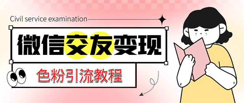 【副业项目5402期】微信交友变现项目，吸引全网LSP男粉精准变现，小白也能轻松上手，日入500+-春生副业网 