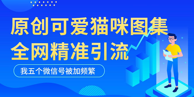 【副业项目5588期】黑科技纯原创可爱猫咪图片，全网精准引流，实操5个VX号被加频繁-春生副业网 