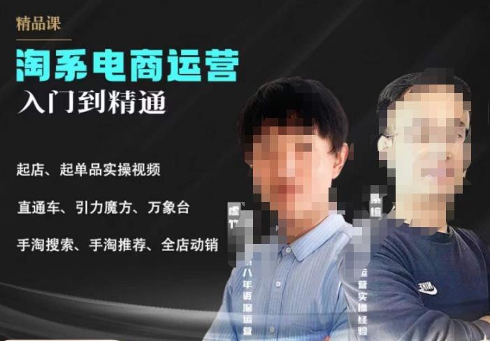 【副业项目6098期】2023手淘搜索实操课+体系化课程,起店起单品实操视频课程-春生副业网