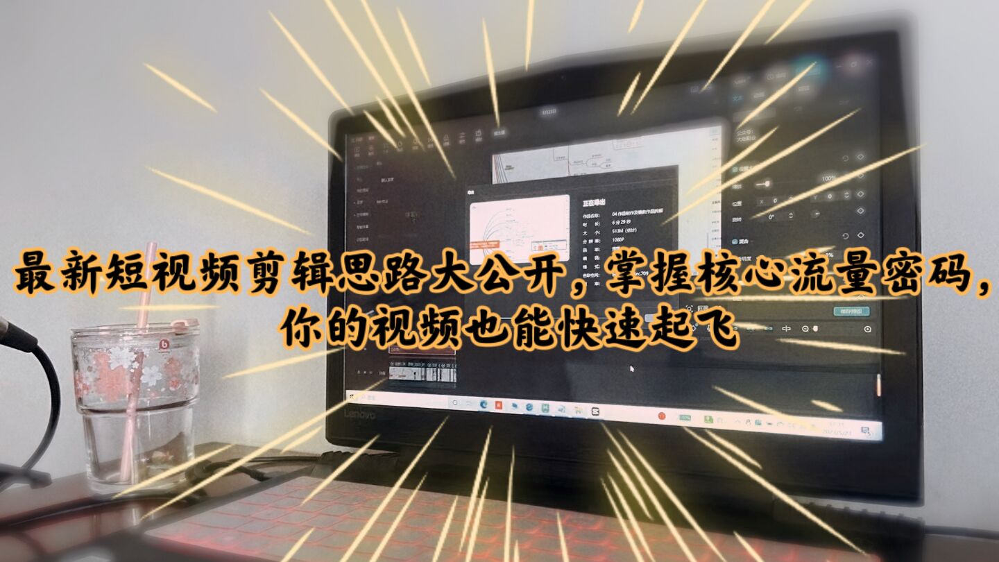 【副业项目6115期】最新短视频剪辑思路大公开，掌握核心流量密码，你的视频也能快速起飞-春生副业网 