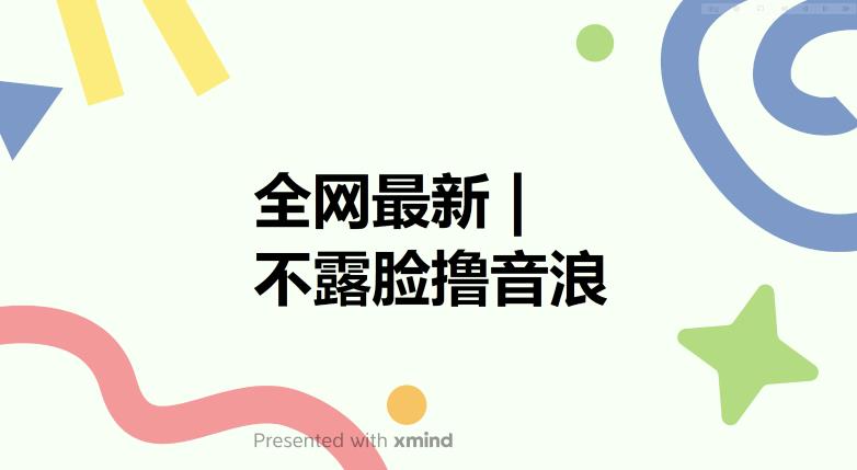 【副业项目6074期】全网最新不露脸撸音浪，跑通自动化成交闭环，实现出单+收徒收益最大化【揭秘】-春生副业网 