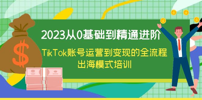 【副业项目6364期】2023从0基础到精通进阶，TikTok账号运营到变现的全流程出海模式培训-春生副业网 