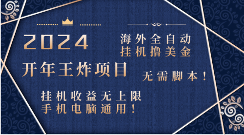 【副业项目8620期】2024海外撸美金项目！手机电脑均可-春生副业网 