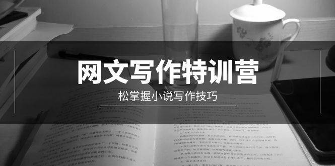 网文-写作特训营，轻松掌握小说写作技巧（20节视频课）-春生副业网 