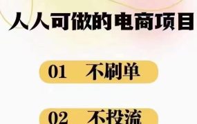 2024最新淘宝无货源电商,新手小白操作简单,长期稳定项目,日500-2000+-春生副业网