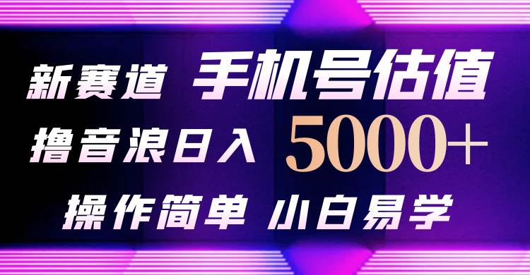 抖音不出境直播【手机号估值】最新撸音浪，日入5000+，简单易学，适合…-春生副业网 