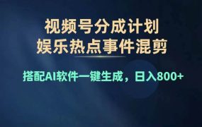 2024年度视频号赚钱大赛道,单日变现1000+,多劳多得,复制粘贴100%过...-春生副业网